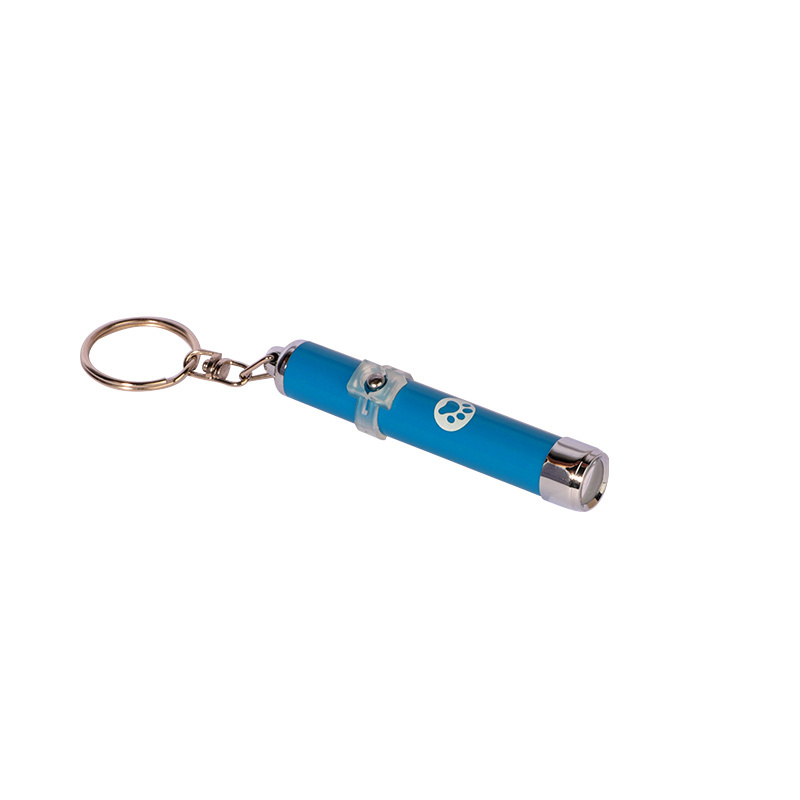 Custom Logo LED Projector Keychain LED Projection Mini Flashlight Key Chain