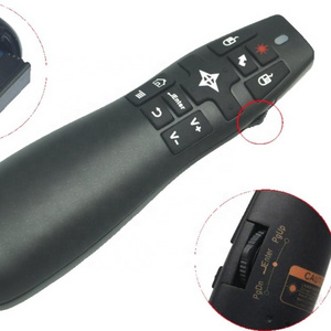 2.4G Wireless RF air mouse Red Laser Presenter PPT laser pointer for presentation