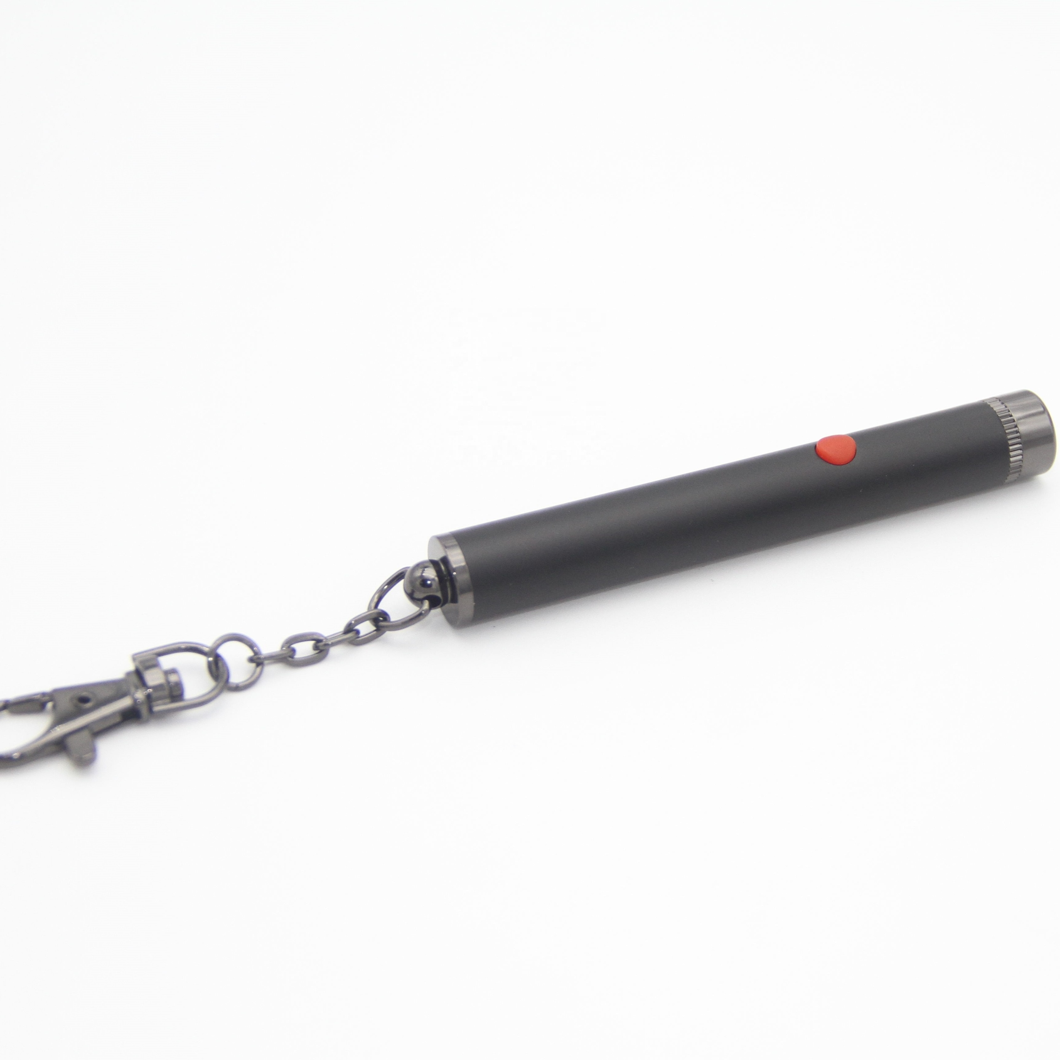 high quality single dot red laser pointer 635nm    with keychain for teaching/meeting/tour-guiding