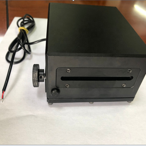 High Power adjustable red laser line generator box 680nm 1.2W DC12V for outdoor traffic stop line  IP65 water approval