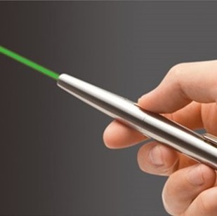 Hight quality PSC Green laser pointer pen type Green laser 532nm class II< 1mW