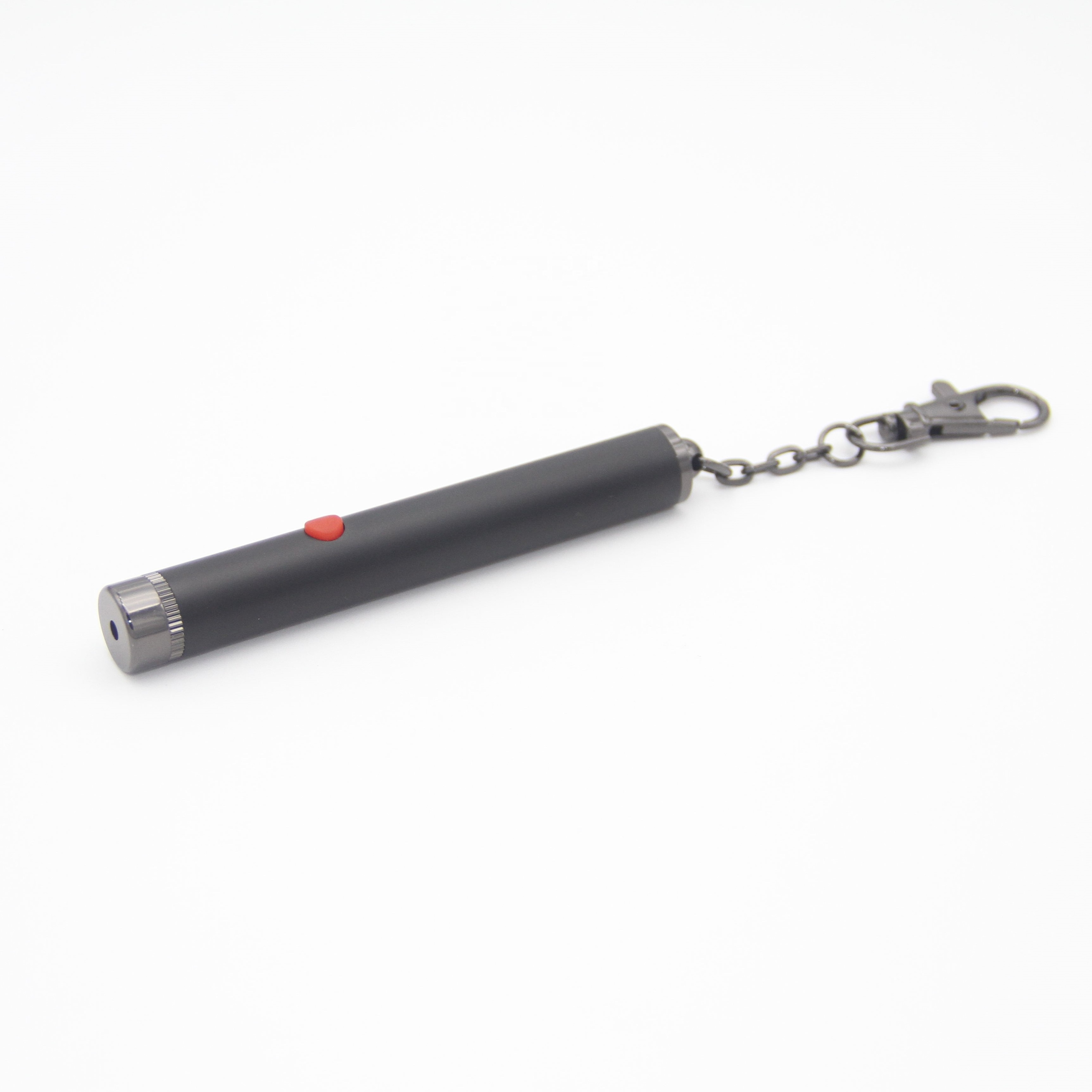 high quality single dot red laser pointer 635nm    with keychain for teaching/meeting/tour-guiding