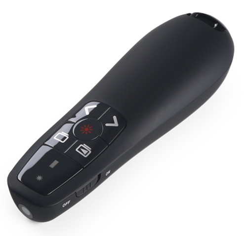 High quality 2.4G powerpoint wireless Presenter  red laser pointer remote control RC laser 650nm  Class II