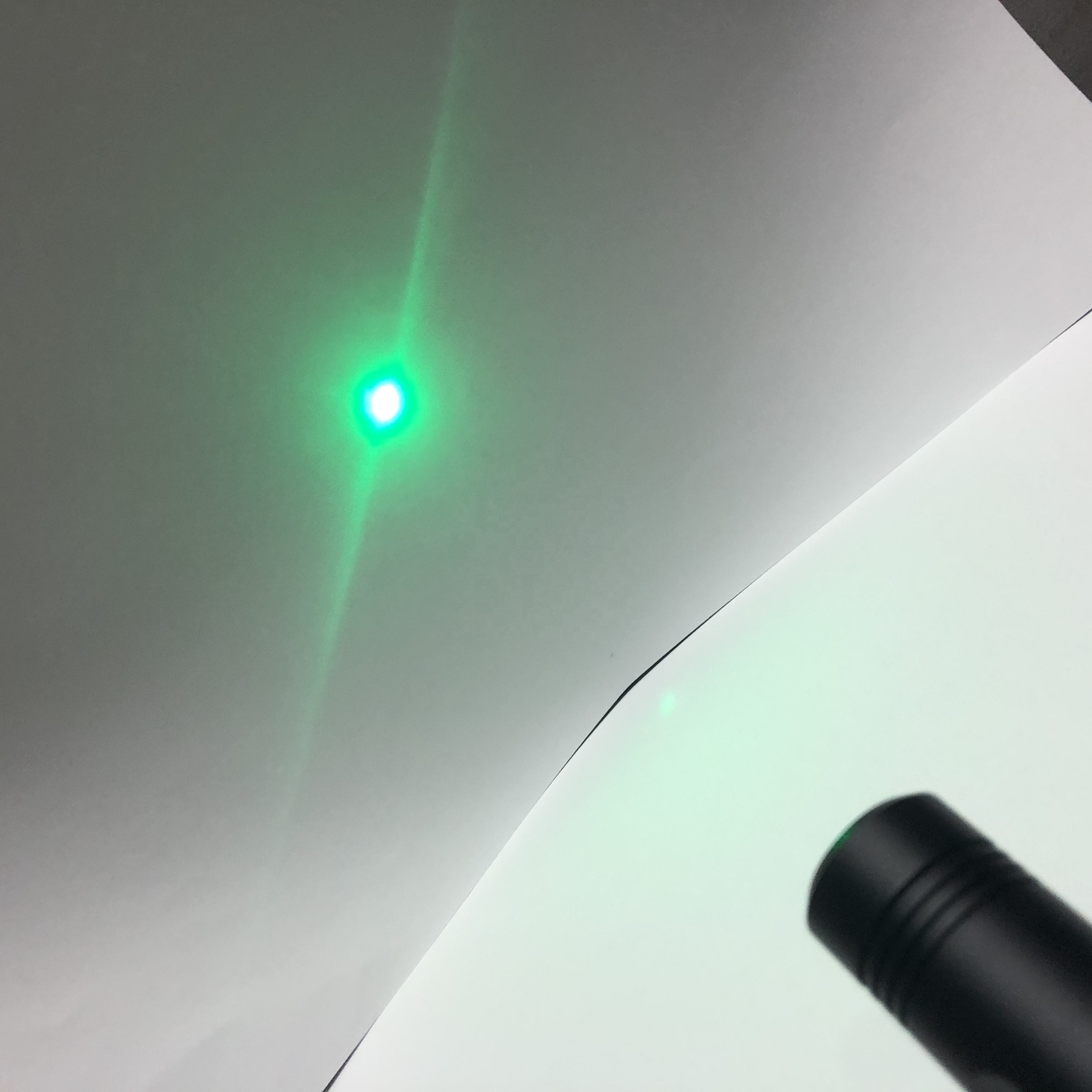 Aluminum Green laser pointer 520nm Laser Class II<1mw for outdoor astronomy and laser sight aiming