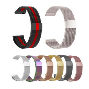 Milanese loop strap For Samsung watch Stainless Steel Watch Band 20mm 22mm