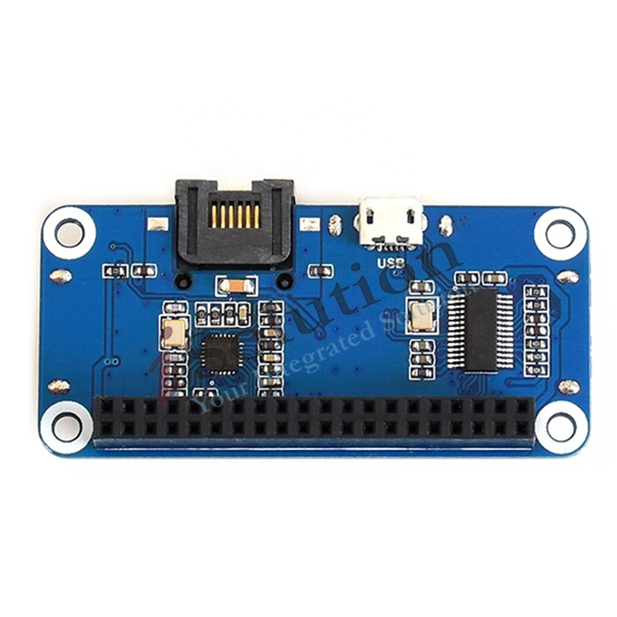 RPi 4/Zero ETH/USB HUB HAT USB TO ETH RJ45 USB Development Board New and Original  iSolution