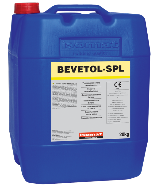 Concrete superplasticizer - set retarder type G. | BEVETOL-SPL