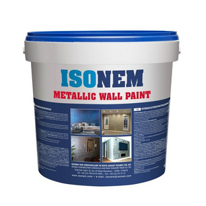 ISONEM METALLIC WALL PAINT, Decorative Special Metallic Effect Glitter Interior & Exterior Wall Paint, MANUFACTURER FROM TURKEY