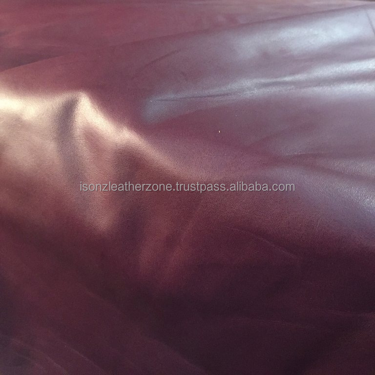 High Quality Pastel italian Full Grain Sheep Nappa Skin Genuine Leather for Shoes