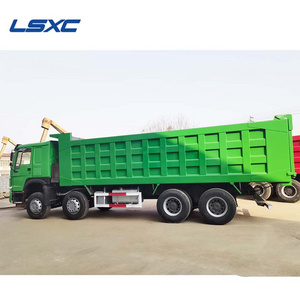 8x4 howo tipper truck 371 horse power dump truck used 12 wheels 50 tons truck for sale