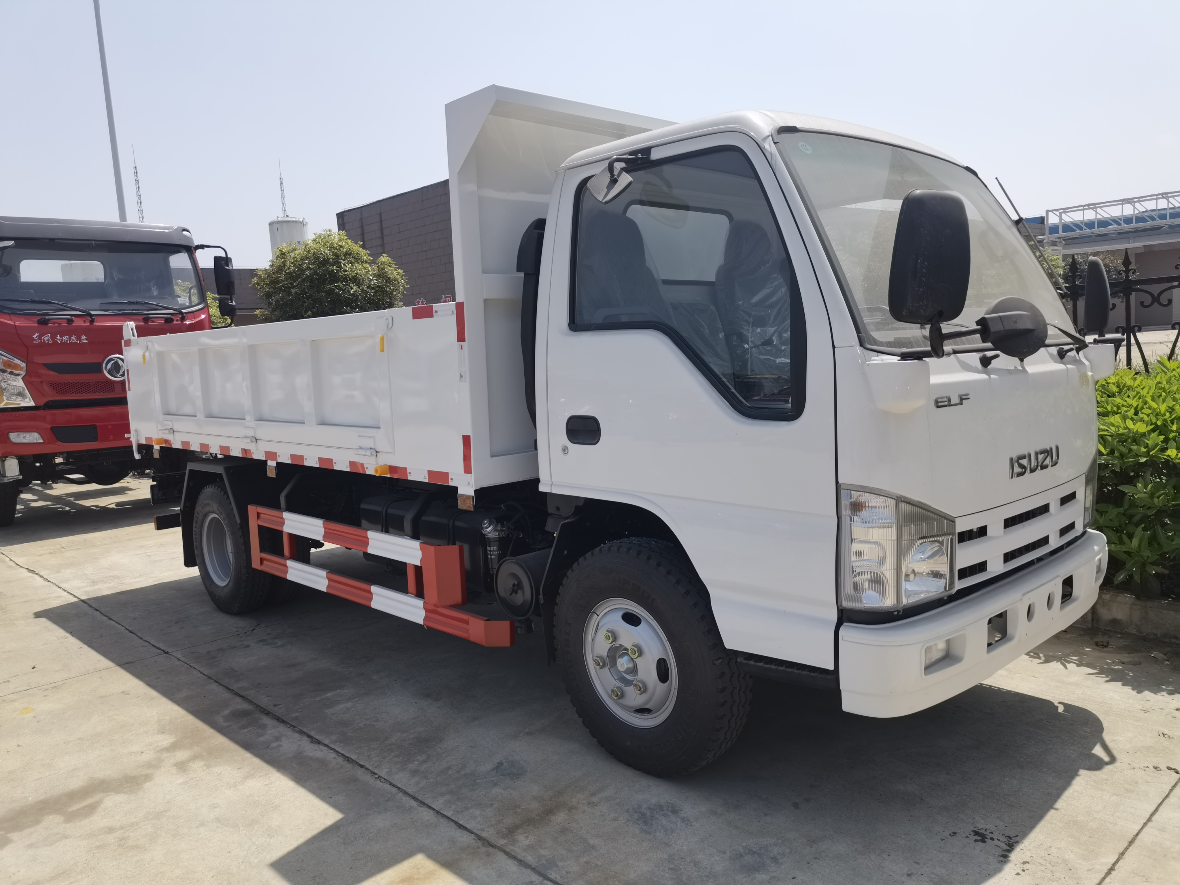 CHINESE FACTORY HIGH quality used Isuzu 5 tons dump truck for sale price