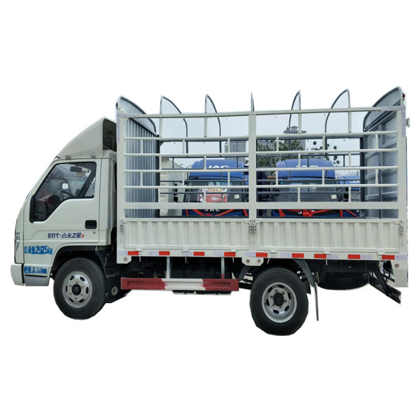 3 tons 4x4 4x2 drive Forland small fence truck tent truck for cargo transport in Kazakhstan Kyrgyzstan