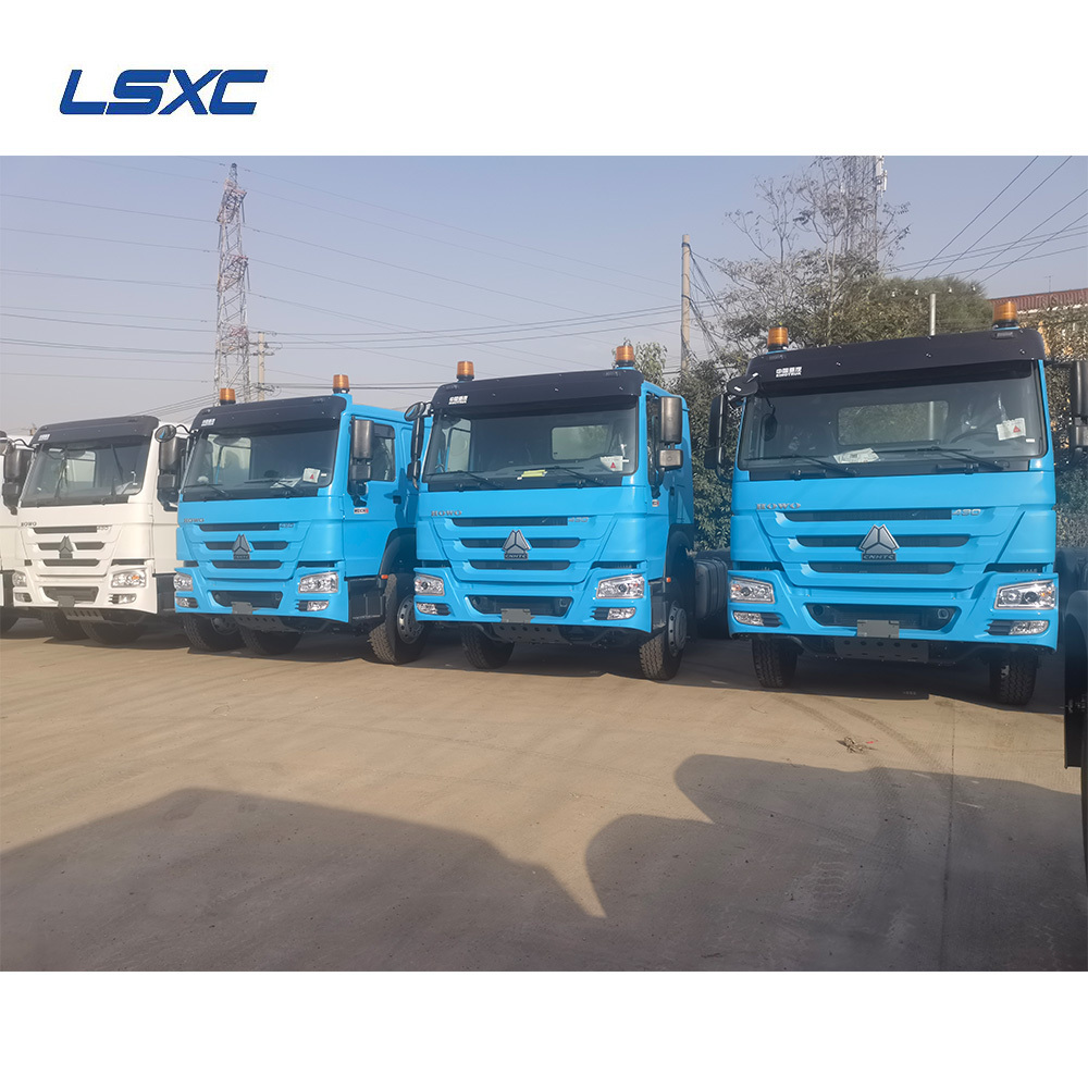 Hot heavy truck HOWO 6*4 tractor semi-trailer trailer brand new factory price preferential high quality