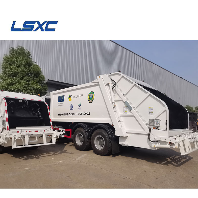 Heavy Duty 20 Cbm Compressing Garbage Truck Sinotruk HOWO 6X4 Rubbish Truck for Sale