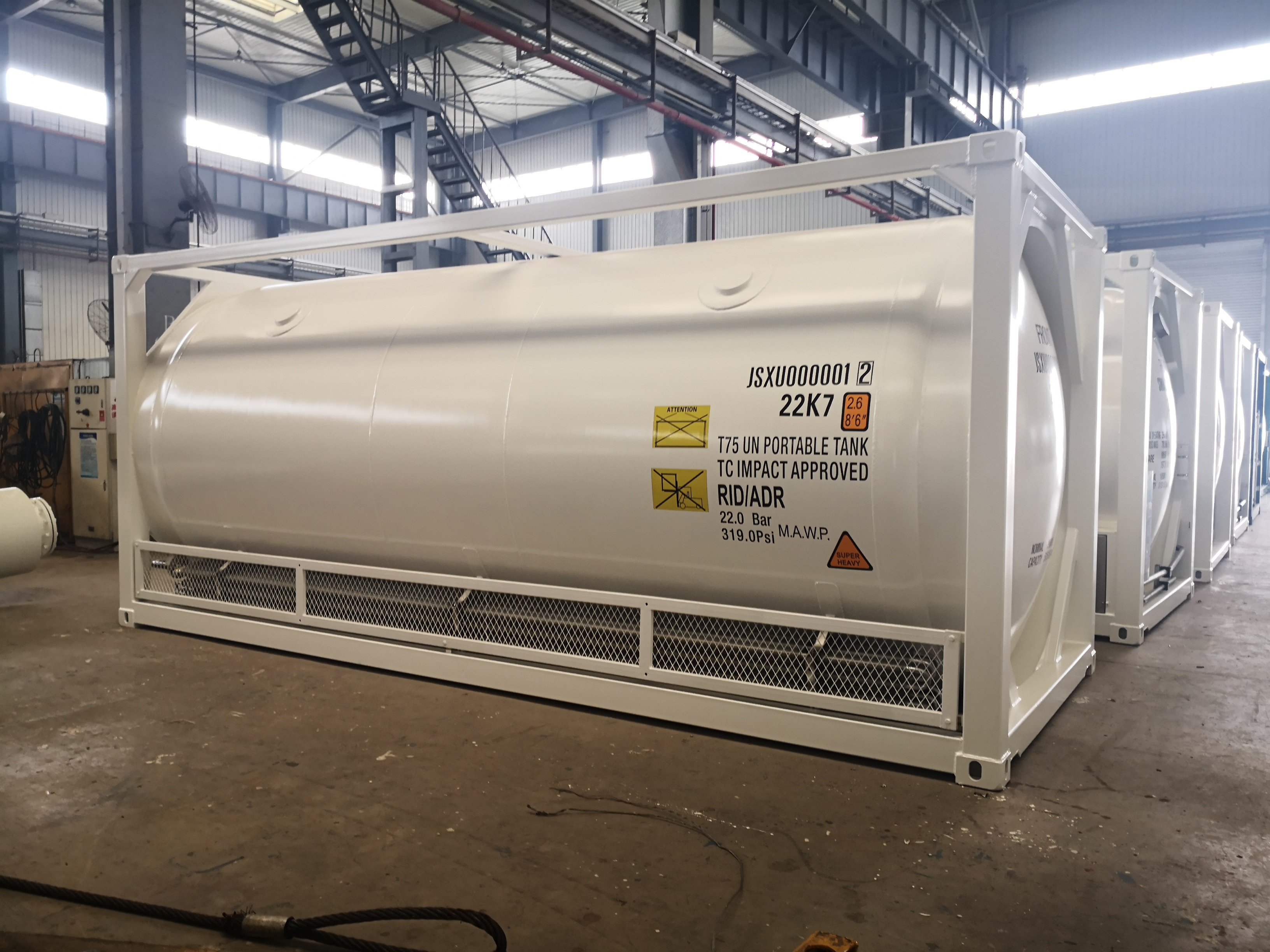 High Quality Factory Price T75 Tank Container T75 ISO Tank Container 20ft Capacity with CCS CSC