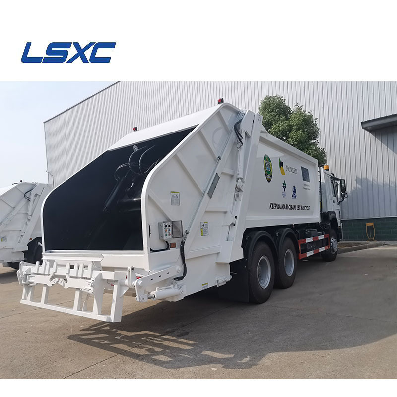 Heavy Duty 20 Cbm Compressing Garbage Truck Sinotruk HOWO 6X4 Rubbish Truck for Sale