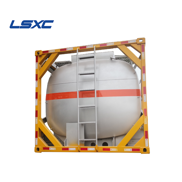 Factory Price 40FT 22cbm Stainless Steel Water Tank Container