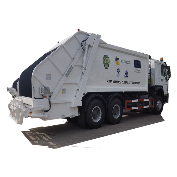 Heavy Duty 20 Cbm Compressing Garbage Truck Sinotruk HOWO 6X4 Rubbish Truck for Sale