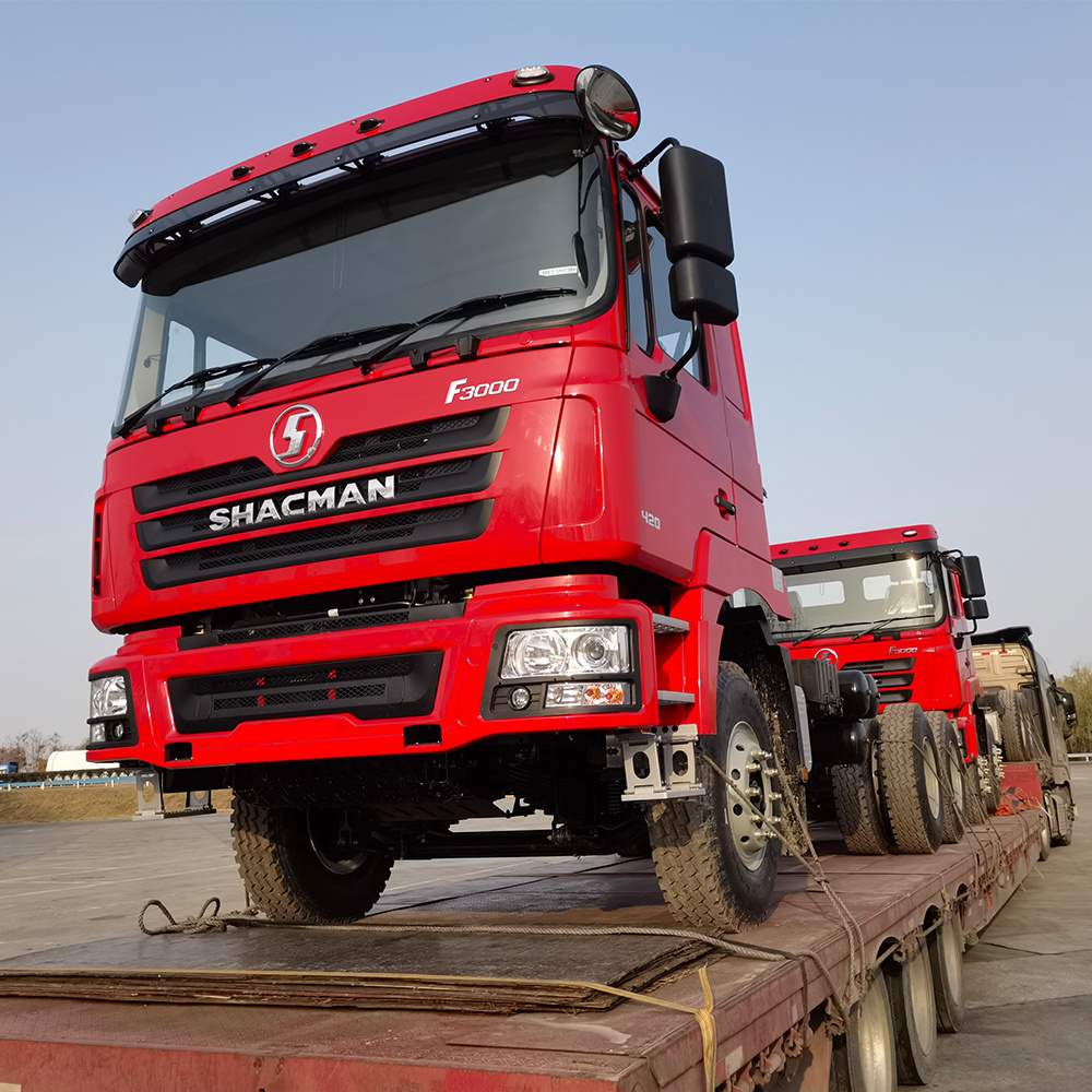 New product made in china factory price wholesale sacman f3000 mini 6x4 semi-trailer tractor truck for sale