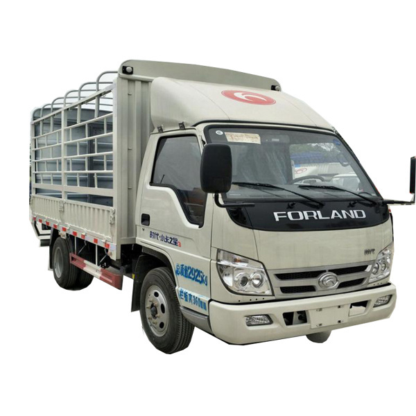 3 tons 4x4 4x2 drive Forland small fence truck tent truck for cargo transport in Kazakhstan Kyrgyzstan