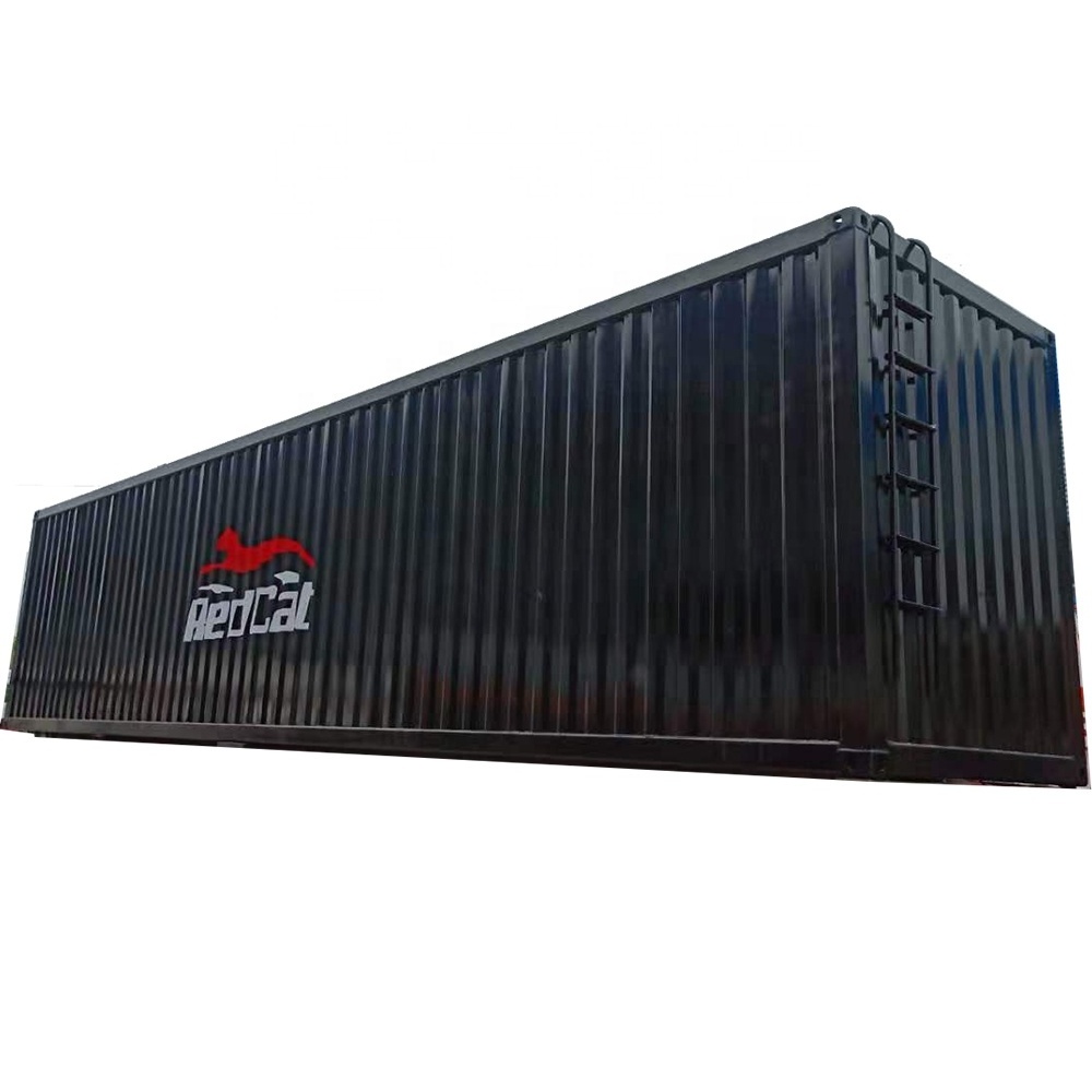 40 Feet Asphalt Bitumen Storage Shipping Tank Liquid Tank Container With Insulation