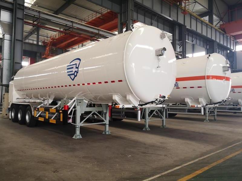 The latest manufacturer wholesale cryogenic liquid nitrogen, oxygen, carbon dioxide, argon transport tank/semi-trailer in 2021