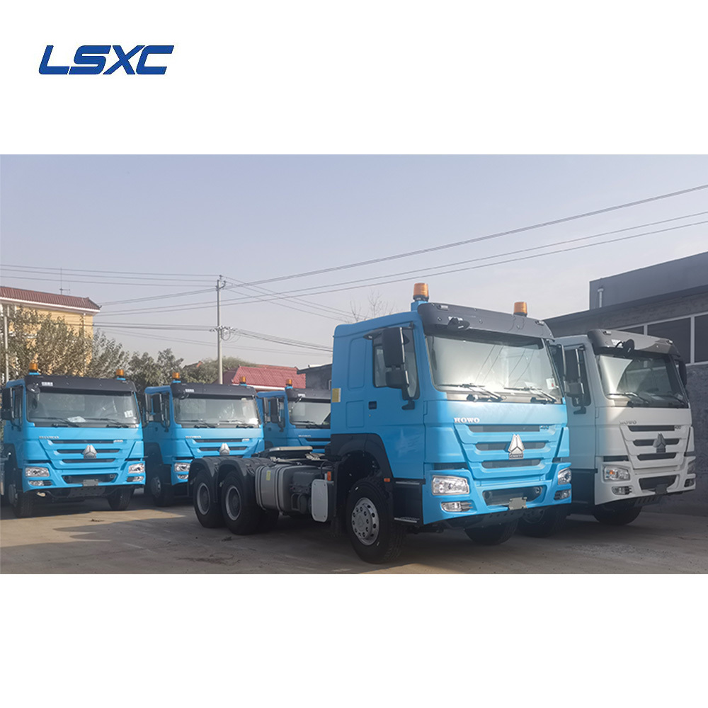 Hot heavy truck HOWO 6*4 tractor semi-trailer trailer brand new factory price preferential high quality