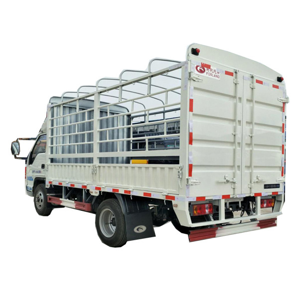 Customized 2 ton 3 ton 5 ton Forland/Foton/Dongfeng/HOWO light-duty truck side wall truck hot sale