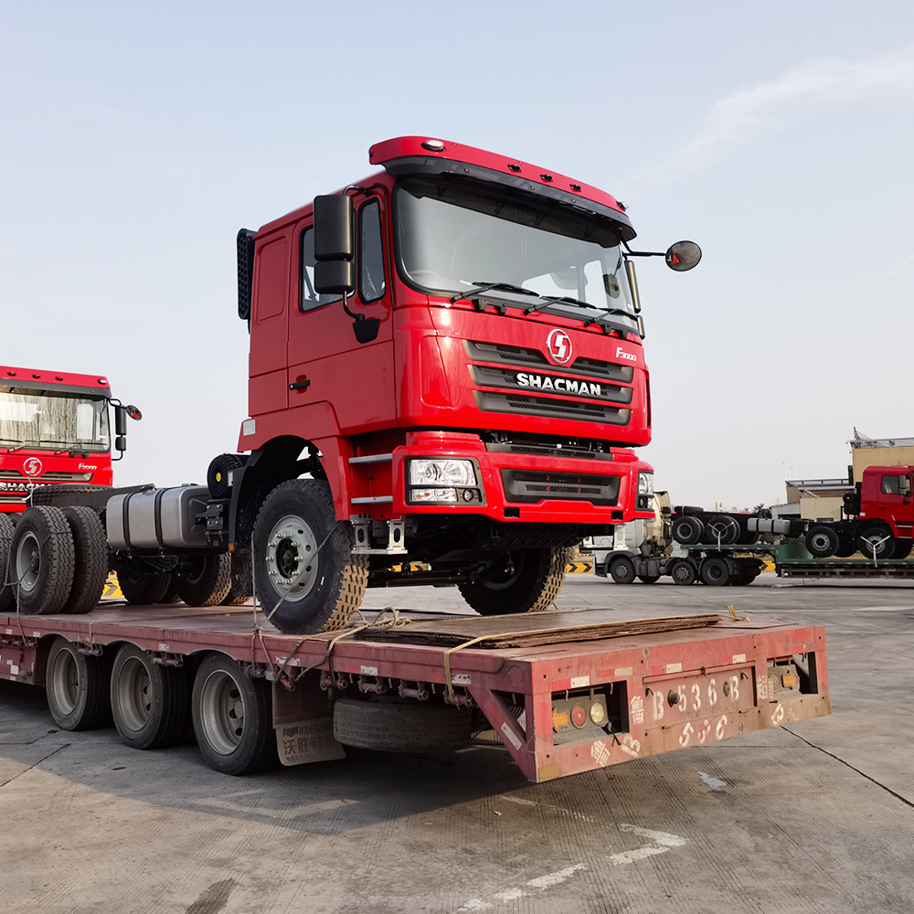 New product made in china factory price wholesale sacman f3000 mini 6x4 semi-trailer tractor truck for sale