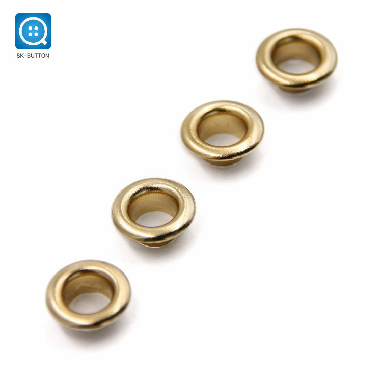 Custom logo stainless steel eyelet for garment accessories high quality stainless steel grommet