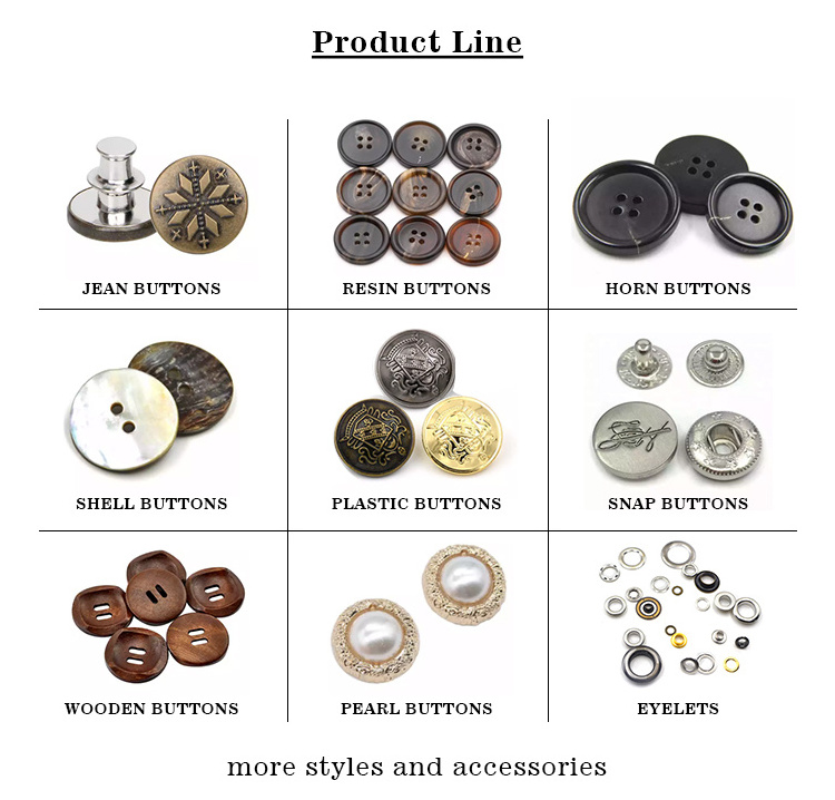 custom wholesale supply Two-hole round buttons for shirt natural abalone shell button