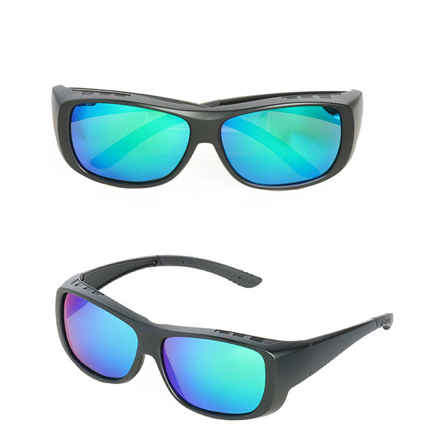 Customized Brand High Quality Polarized Fit Over Shades Sunglasses For Fishing Driving Hiking