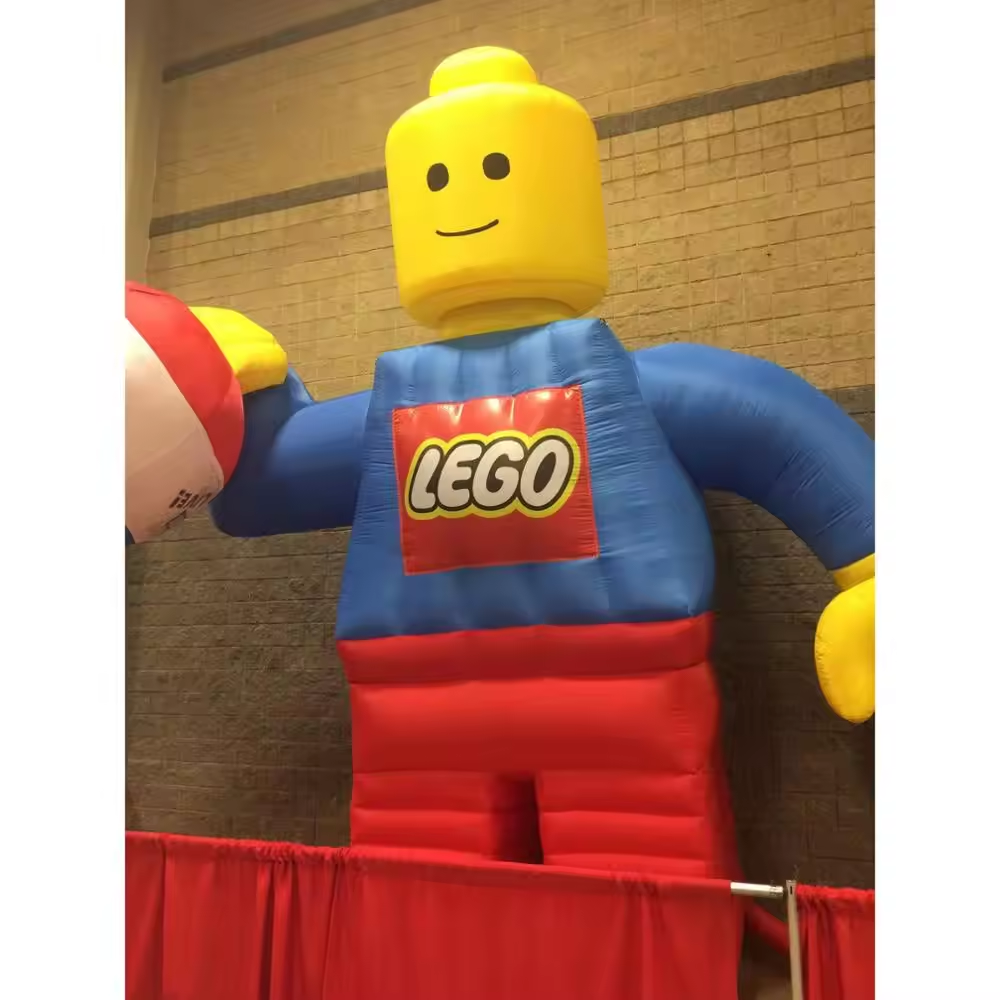 advertising inflatable lego man decoration cartoon model for sale