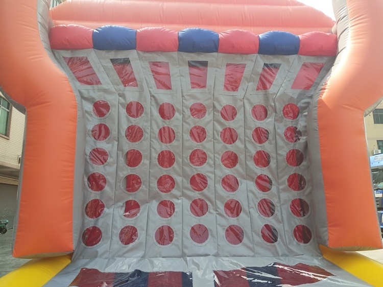 Inflatable Shoot & Score connect four 4 in a row basketball shooting game  /inflatable basketball connect 4 shooting games