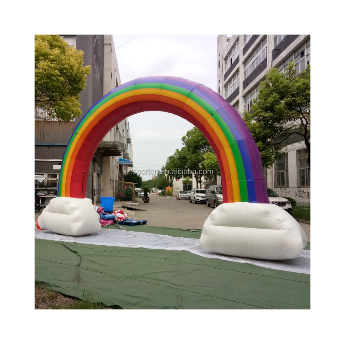 Christmas inflatable rainbow arch inflatable birthday arch inflatable wedding arch manufacture