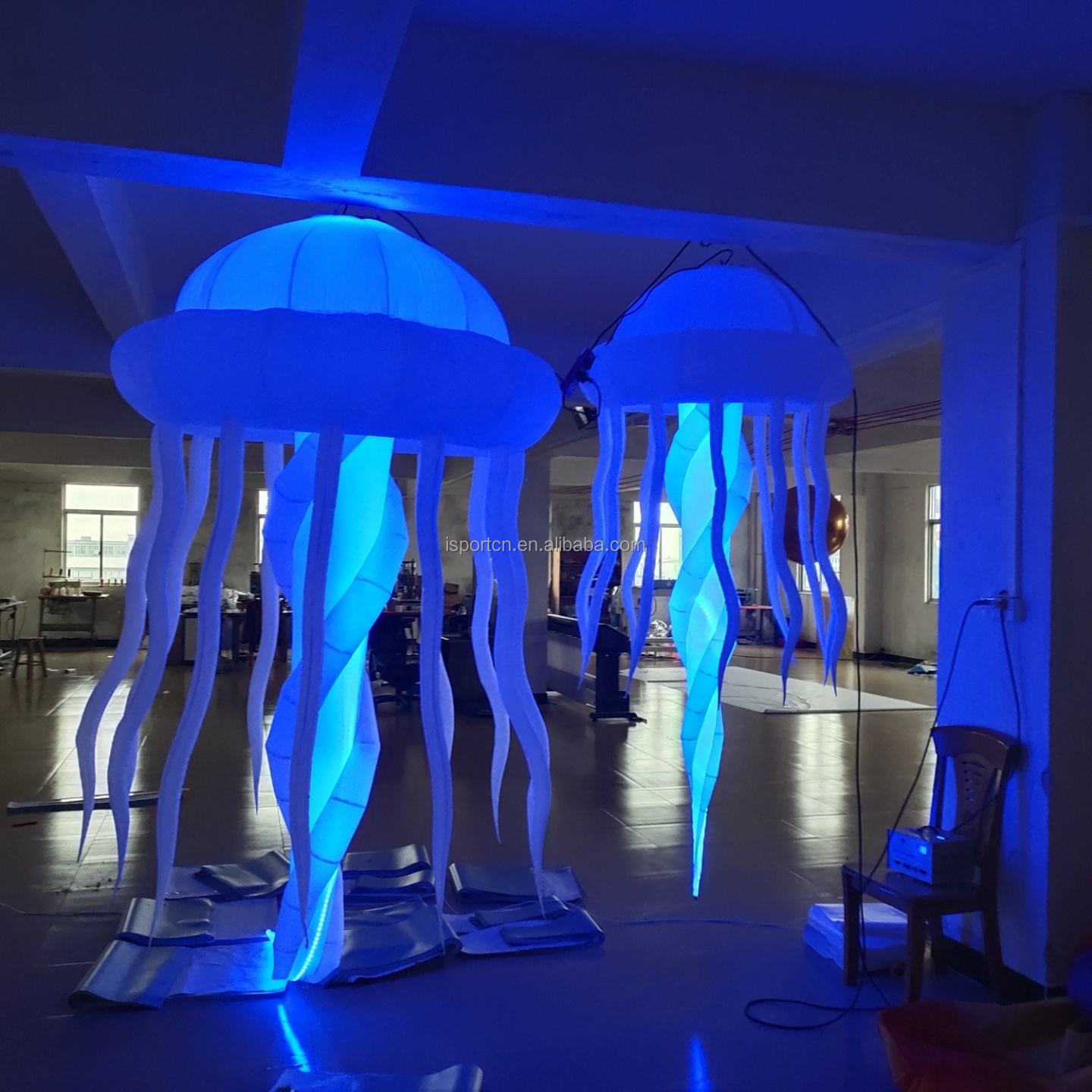 Led light inflatable jellyfish balloon,inflatable jellyfish models ,inflatable jellyfish for stage decoration party