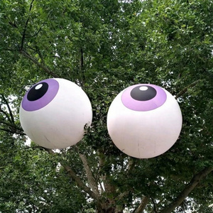 Attractive giant inflatable eyeballs for tree decoration