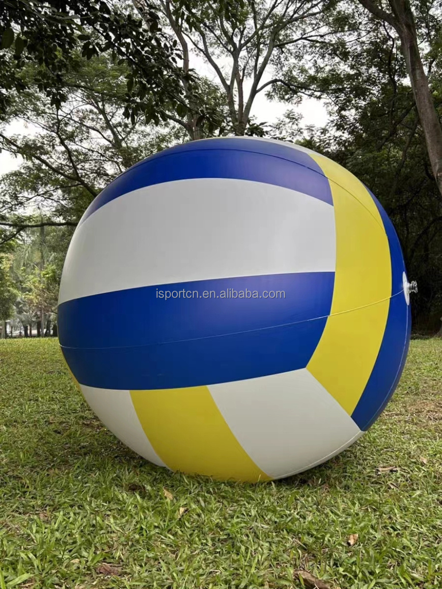 Custom giant inflatable volleyball model/ inflatable ball /inflatable round shape model