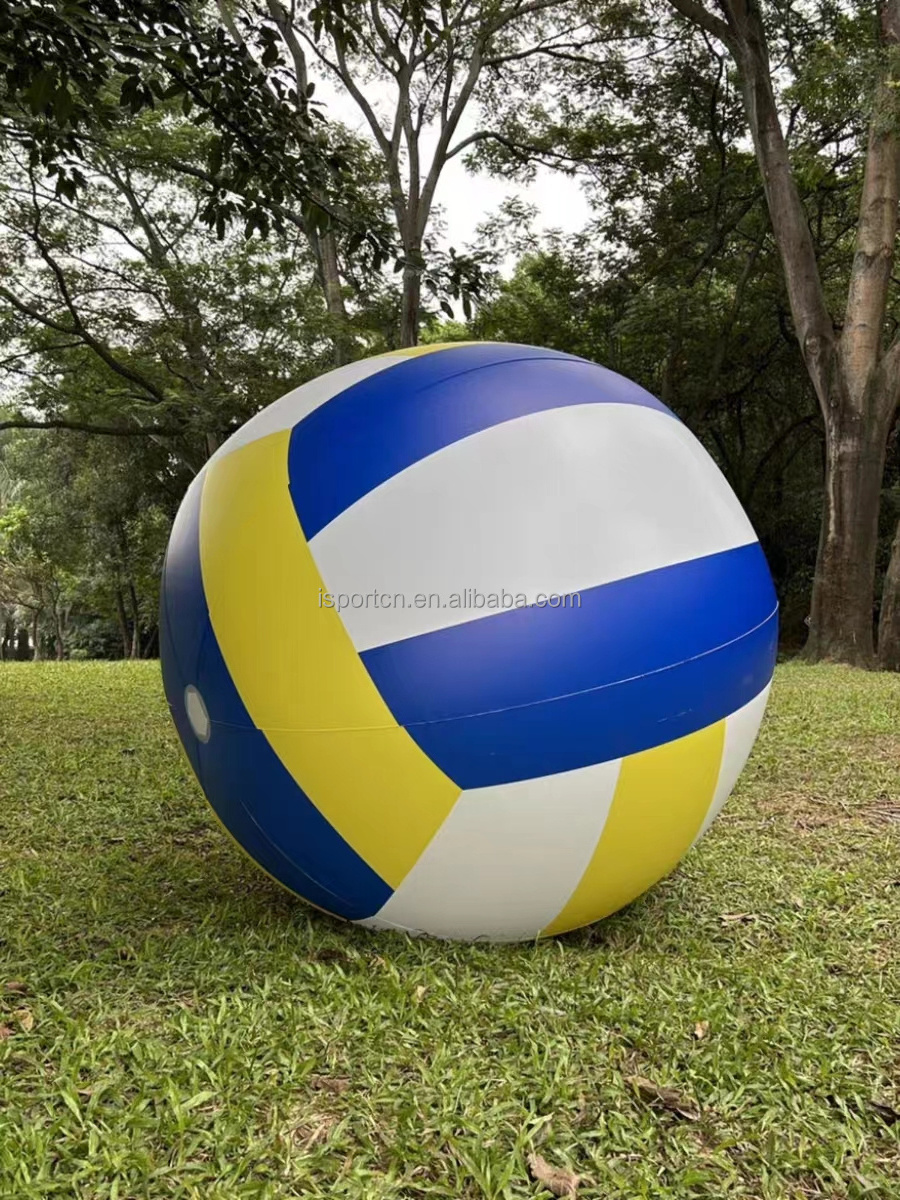 Custom giant inflatable volleyball model/ inflatable ball /inflatable round shape model