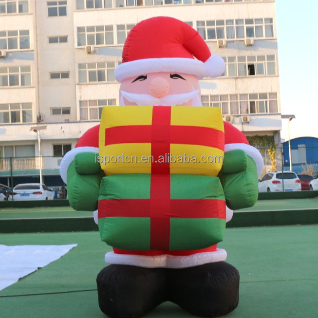 Giant Decoration Christmas event giant inflatable santa claus