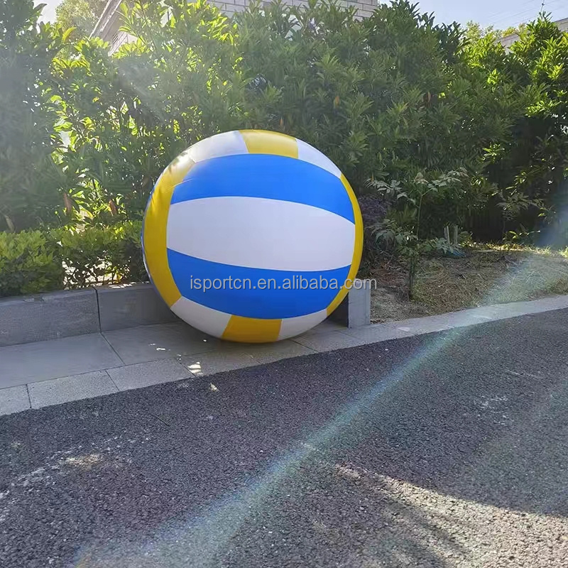 customized giant inflatable advertising Volleyball /inflatable volleyball model /giant inflatable round ball