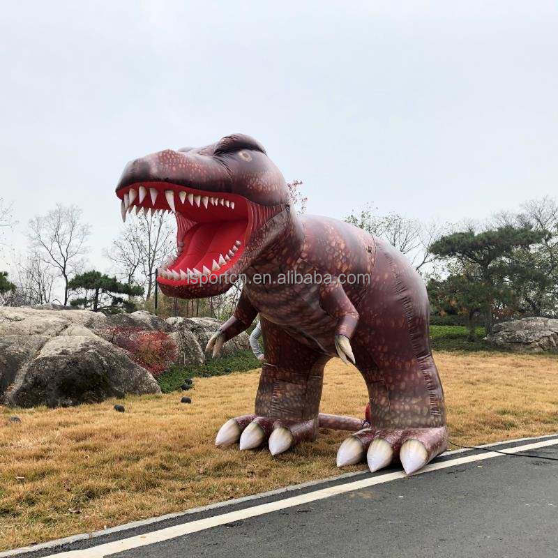 Outdoor Huge Inflatable Dinosaur Animal Models Giant Dragon Inflatable Suit Puppet Costume Dinosaur for Advertising