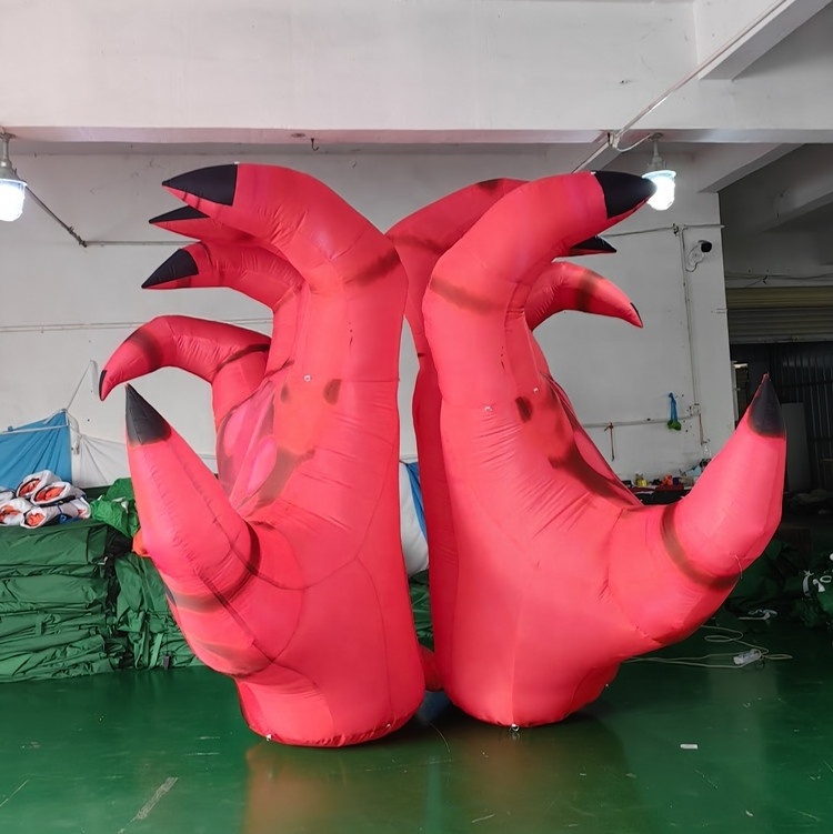 New Product Giant Inflatable Monster Hands Model for Halloween Decorations Inflatable Halloween Mascot