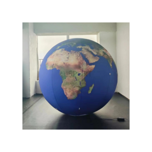 Inflatable World Globe Earth Map Ball PVC Advertising Decoration Giant Inflatable Earth Globe Balloon