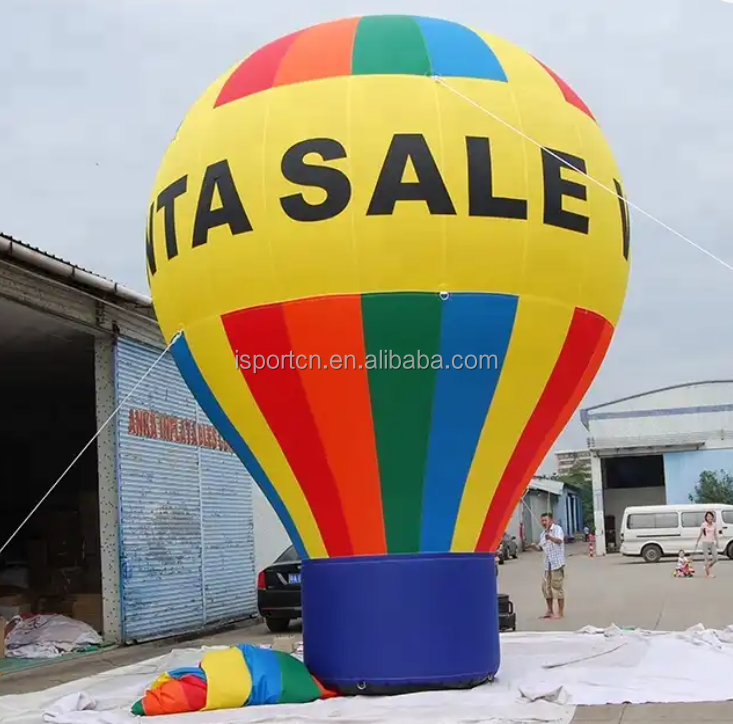 giant carnival helium balloon inflatable hot air balloon custom advertising inflatable parade balloon