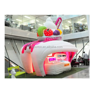 custom inflatable carnival store Inflatable Concession Stand booth Inflatable ice cream booth