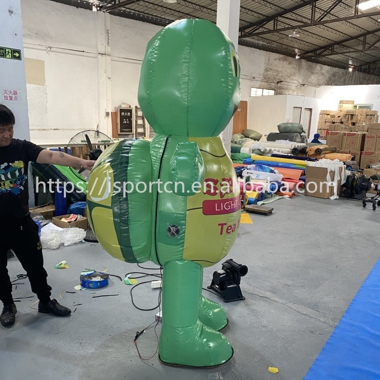 Giant Inflatable turtle Walking Mascot Costume Moving Cartoon For Advertising