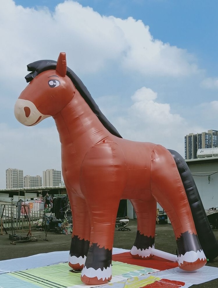 Hot sale giant inflatable horse for advertising / Advertising PVC Horse Balloon