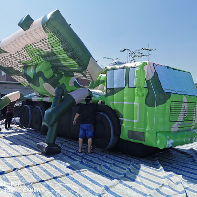 Custom simulated inflatable vehicle,giant inflatable truck inflatable jeep car model