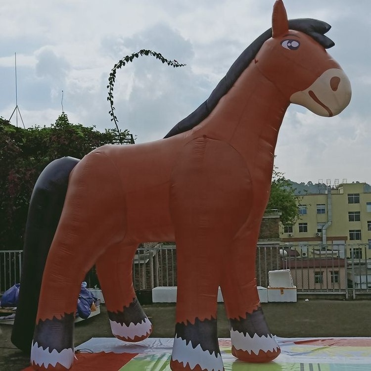 Hot sale giant inflatable horse for advertising / Advertising PVC Horse Balloon